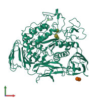 3D model of 5cgt from PDBe