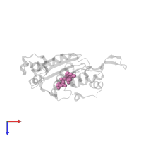 2'-DEOXYGUANOSINE-5'-TRIPHOSPHATE in PDB entry 5chg, assembly 2, top view.