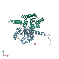 3D model of 5clf from PDBe
