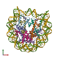 PDB 5cpi coloured by chain and viewed from the front.
