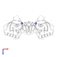 SODIUM ION in PDB entry 5cy7, assembly 1, top view.