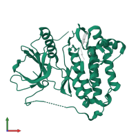 Epidermal growth factor receptor in PDB entry 5czi, assembly 1, front view.