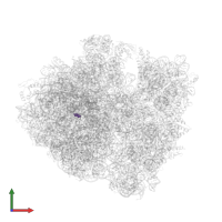 Modified residue 2MA in PDB entry 5czp, assembly 1, front view.