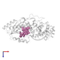 COBALAMIN in PDB entry 5d0a, assembly 1, top view.