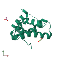 3D model of 5dom from PDBe