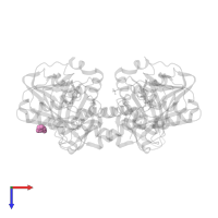 GLYCEROL in PDB entry 5dwq, assembly 1, top view.