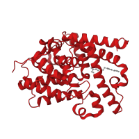 The deposited structure of PDB entry 5edh contains 4 copies of CATH domain 1.10.1300.10 (Catalytic domain of cyclic nucleotide phosphodiesterase 4b2b) in cAMP and cAMP-inhibited cGMP 3',5'-cyclic phosphodiesterase 10A. Showing 1 copy in chain B.
