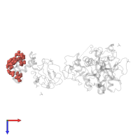 Modified residue CGU in PDB entry 5edm, assembly 1, top view.