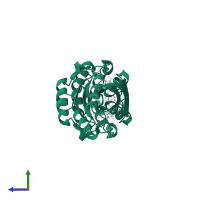Ras-related protein Rab-11A in PDB entry 5ez5, assembly 1, side view.