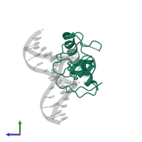 Protein lin-54 homolog in PDB entry 5fd3, assembly 1, side view.