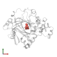 Modified residue 2MR in PDB entry 5fwe, assembly 1, front view.