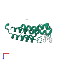 Peregrin in PDB entry 5g4s, assembly 1, top view.