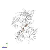 E3 ubiquitin-protein ligase RNF169 in PDB entry 5gg4, assembly 1, side view.