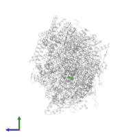 CHLORIDE ION in PDB entry 5gth, assembly 1, side view.