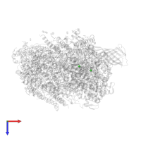 CHLORIDE ION in PDB entry 5gth, assembly 1, top view.