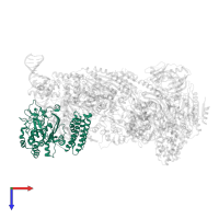 CRISPR system Cascade subunit CasA in PDB entry 5h9f, assembly 1, top view.