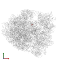 Modified residue 4SU in PDB entry 5hau, assembly 2, front view.