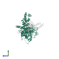 Beta-adrenergic receptor kinase 1 in PDB entry 5he3, assembly 1, side view.