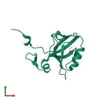 Disks large homolog 4 in PDB entry 5hf4, assembly 1, front view.