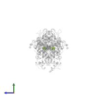 DIETHYL PHOSPHONATE in PDB entry 5hf9, assembly 1, side view.