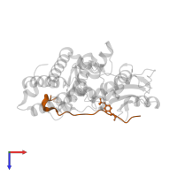 Protein sprouty homolog 2 in PDB entry 5hkz, assembly 1, top view.