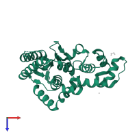 Flap endonuclease in PDB entry 5hmm, assembly 1, top view.