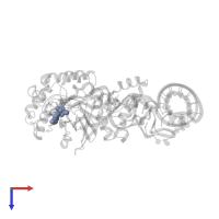 5'-DEOXYADENOSINE in PDB entry 5hr6, assembly 2, top view.