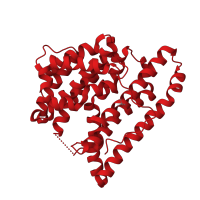 The deposited structure of PDB entry 5i1u contains 2 copies of CATH domain 1.10.600.10 (Farnesyl Diphosphate Synthase) in Terpene synthase. Showing 1 copy in chain A.