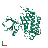 High affinity nerve growth factor receptor in PDB entry 5i8a, assembly 1, front view.