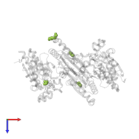 GLYCEROL in PDB entry 5i96, assembly 1, top view.
