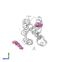 TRIETHYLENE GLYCOL in PDB entry 5ibn, assembly 1, side view.