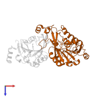 N6-adenosine-methyltransferase non-catalytic subunit in PDB entry 5il2, assembly 1, top view.