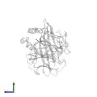 Capsid protein p24 in PDB entry 5im7, assembly 1, side view.