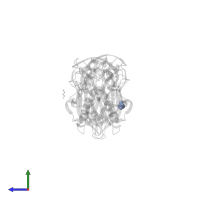 GLYCEROL in PDB entry 5inq, assembly 1, side view.