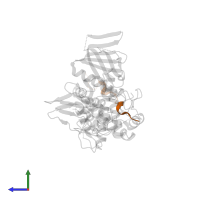 Interferon lambda receptor 1 in PDB entry 5ixd, assembly 1, side view.