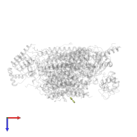 DECYL-BETA-D-MALTOPYRANOSIDE in PDB entry 5iy5, assembly 1, top view.