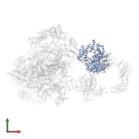 General transcription and DNA repair factor IIH helicase subunit XPD in PDB entry 5iy6, assembly 1, front view.