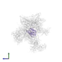General transcription factor IIH subunit 3 in PDB entry 5iy7, assembly 1, side view.