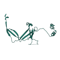 The deposited structure of PDB entry 5iyb contains 1 copy of Pfam domain PF05793 (Transcription initiation factor IIF, alpha subunit (TFIIF-alpha)) in General transcription factor IIF subunit 1. Showing 1 copy in chain S.