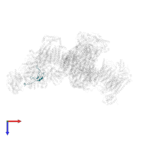 COMPLEX I 18KDA/NDUFS6 in PDB entry 5j7y, assembly 1, top view.
