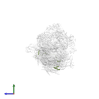 COMPLEX I B18/NDUFB7 in PDB entry 5j7y, assembly 1, side view.