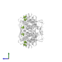 GLYCEROL in PDB entry 5j9n, assembly 1, side view.