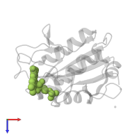 FLAVIN MONONUCLEOTIDE in PDB entry 5k9b, assembly 1, top view.