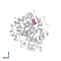 OROTIC ACID in PDB entry 5k9d, assembly 1, side view.