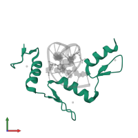 Krueppel-like factor 4 in PDB entry 5ke8, assembly 1, front view.