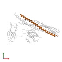 Syntaxin-1A in PDB entry 5kj7, assembly 3, front view.