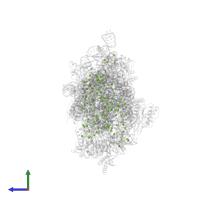 MAGNESIUM ION in PDB entry 5lmn, assembly 1, side view.
