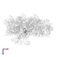 Translation initiation factor IF-1 in PDB entry 5lmv, assembly 1, top view.