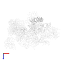 Pre-mRNA-splicing factor CLF1 in PDB entry 5lqw, assembly 1, top view.