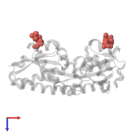 Modified residue R1A in PDB entry 5ltc, assembly 1, top view.